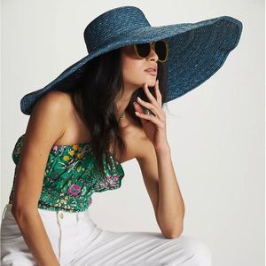 Anthropologie Maeve Woven Halter Top Green Floral Smocked Waist Petite Large LP